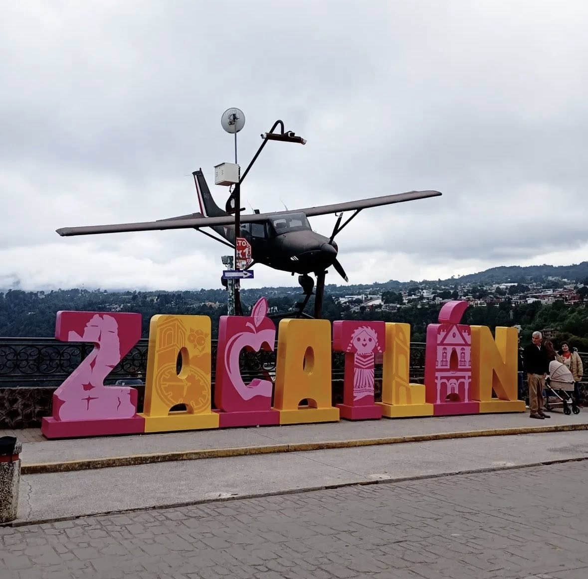 Letrero de Zacatlán